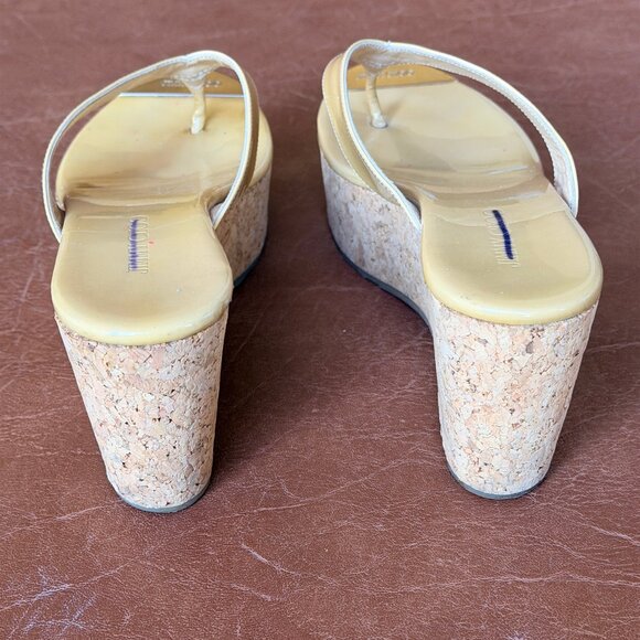 Jimmy Choo Pathos Patent Leather Wedges 36.5 - Picture 8 of 15